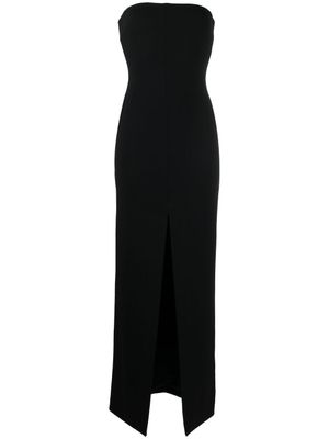Solace London robe longue à épaules dénudées - Noir