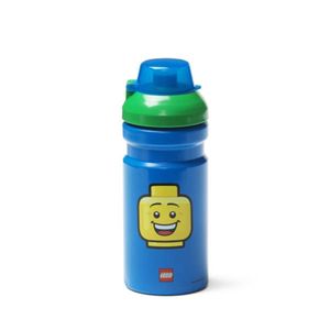 LEGO - Set van 2 - Drinkfles Iconic Boy 0.39 L, Blauw - LEGO