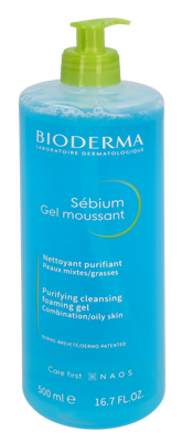 Bioderma Sebium Gel Moussant Gezichtsreiniging 500 ml
