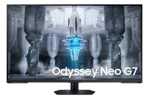 Samsung Odyssey Neo G7 S43CG700NU LED-monitor Energielabel G (A - G) 109.2 cm (43 inch) 3840 x 2160 Pixel 16:9 1 ms DisplayPort, HDMI, USB 3.2 Gen 1 (USB 3.0),