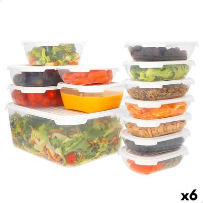 Lunchbox Max Home Polypropyleen (6 Stuks) Lunchbox Max Home Polypropyleen (6 Stuks)
