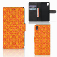 Sony Xperia XA1 | Telefoon Hoesje | Batik Oranje Sony Xperia XA1 | Telefoon Hoesje | Batik Oranje