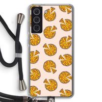 You Had Me At Pizza: Samsung Galaxy S21 FE Transparant Hoesje met koord