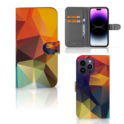 iPhone 15 Pro Max | Book Case | Polygon Color