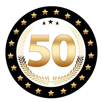 Bierviltjes 50 - 100x stuks - zwart/goud - luxe - verjaardag/jubilea - feestartikelen