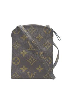 Louis Vuitton Pre-Owned sac à bandoulière monogrammé Pochette Twin - Marron