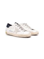 Golden Goose Kids baskets Superstar à lacets - Blanc