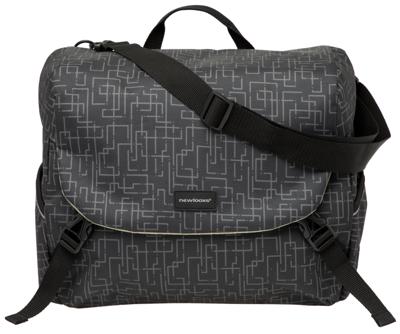 Newlooxs Mondi joy fietstas - ruime en veelzijdige schoudertas - waterafstotend - ivy black