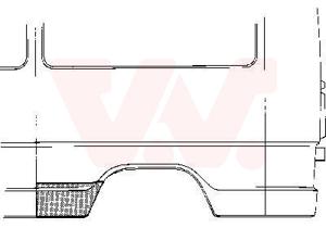 Van Wezel Spatbord 3071141