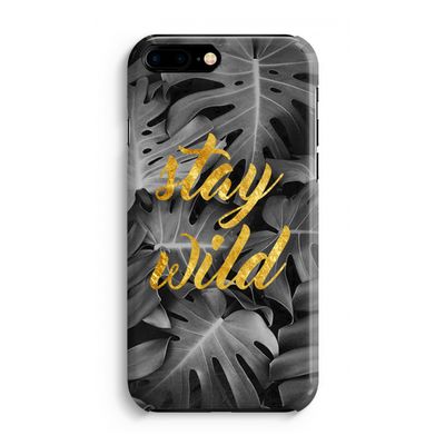 Stay wild: Volledig Geprint iPhone 7 Plus Hoesje