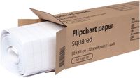 Legamaster papierblok voor flipcharts, geruit, pak van 5 stuks - thumbnail