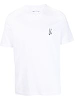 Jacob Cohën t-shirt en coton à logo imprimé - Blanc - thumbnail