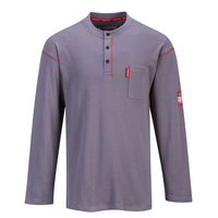 Portwest FR02 Bizflame Henley Neck T-Shirt