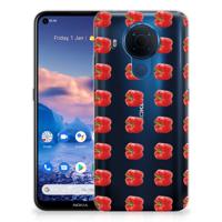 Nokia 5.4 | Siliconen Case | Paprika Red