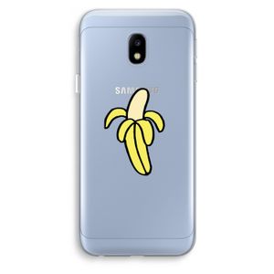 Banana: Samsung Galaxy J3 (2017) Transparant Hoesje