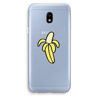 Banana: Samsung Galaxy J3 (2017) Transparant Hoesje Banana: Samsung Galaxy J3 (2017) Transparant Hoesje