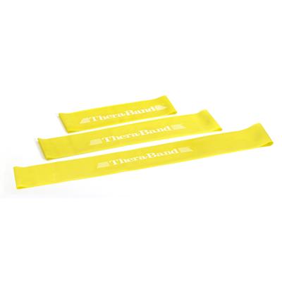 Theraband Loops 20 cm/8" licht - geel