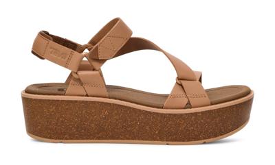 Teva Madera Wedge Sandaal Dames Tigers Eye 09