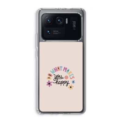 Happy days: Xiaomi Mi 11 Ultra Transparant Hoesje