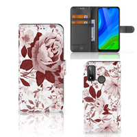 Hoesje Huawei P Smart 2020 Watercolor Flowers - thumbnail