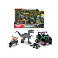 Dinosaur Hunter Box - Dickie - Inclusief 1 gelede figuur en 2 dinosaurussen
