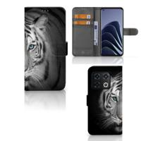 OnePlus 10 Pro | Telefoonhoesje | Met pasjeshouder | Tijger