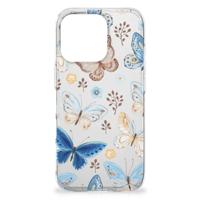 TPU Hoesje voor iPhone 16 Pro Vlinder