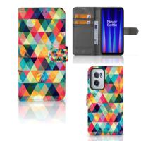 OnePlus Nord CE 2 | Telefoon Hoesje | Geruit