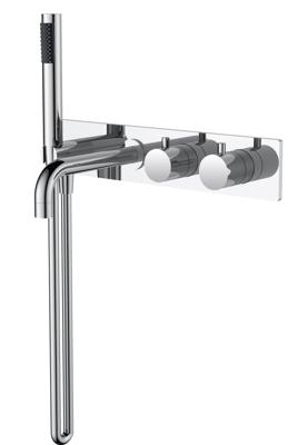 Wiesbaden Style inbouw badthermostaat muur chroom Wiesbaden Style inbouw badthermostaat muur chroom