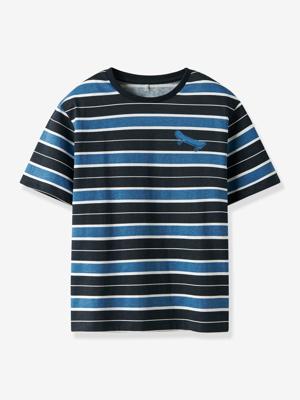 T-shirt jongen NAME IT Boxy-Fit blauw T-shirt jongen NAME IT Boxy-Fit blauw