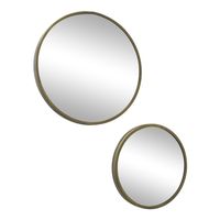 Urban Interiors Ronde Spiegel 'Loft 42' Set van 2 stuks, kleur Antiek Messing
