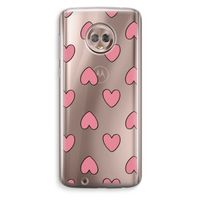 Ondersteboven verliefd: Motorola Moto G6 Transparant Hoesje