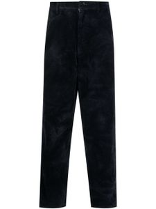 Comme Des Garçons Shirt pantalon en sergé - Bleu