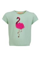 Someone Meisjes t-shirt - Imani-SG-02-F - Licht mint blauw