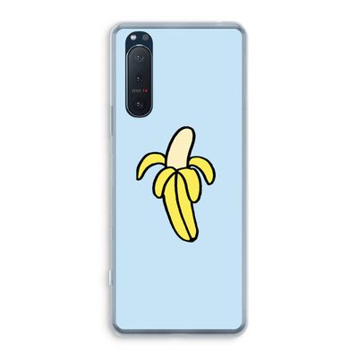 Banana: Sony Xperia 5 II Transparant Hoesje