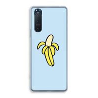 Banana: Sony Xperia 5 II Transparant Hoesje Banana: Sony Xperia 5 II Transparant Hoesje