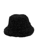 Monnalisa sac seau à motif cœurs - Noir