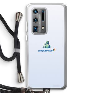 MSN: Huawei P40 Pro Plus Transparant Hoesje met koord