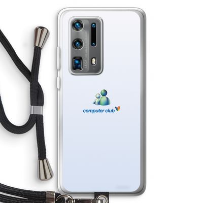 MSN: Huawei P40 Pro Plus Transparant Hoesje met koord