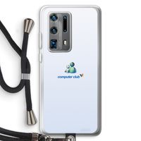 MSN: Huawei P40 Pro Plus Transparant Hoesje met koord