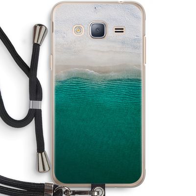 Stranded: Samsung Galaxy J3 (2016) Transparant Hoesje met koord