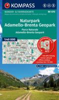 Wandelkaart 070 Naturpark Adamello-Brenta Geopark - Parco Naturale Adamello-Brenta Geopark | Kompass