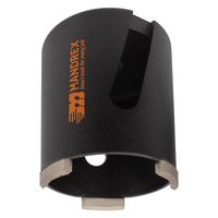 Diamant Dozenboor 82mm 60mm diep zonder Adapter Mandrex ConcreteXdry