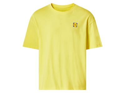 Lidl heren T-shirt (Geel, XL)