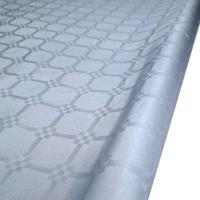 Tafellaken/tafelkleed rol papier - 2x - 700 x 118 cm - zilver - Lange tafels - Damast papier