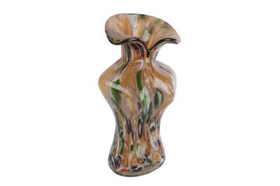 Vaas Sara geel/groen glas