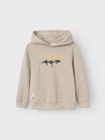 Name it winter sweater jongens - taupe - NkmPbrosan