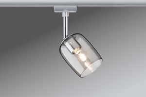 Paulmann Blossom 230V-railsysteem lamp URail G9 Chroom (mat), Rookglas