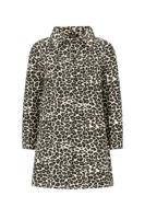 Like Flo winter jurk meisjes - blauwbeige - Mala - jeansknoop sluiting Like Flo winter jurk meisjes - blauwbeige - Mala - jeansknoop sluiting