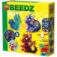 Perline da stirare - Draghi - SES CREATIVE - Realizza 3 tipi di draghi in 3D.